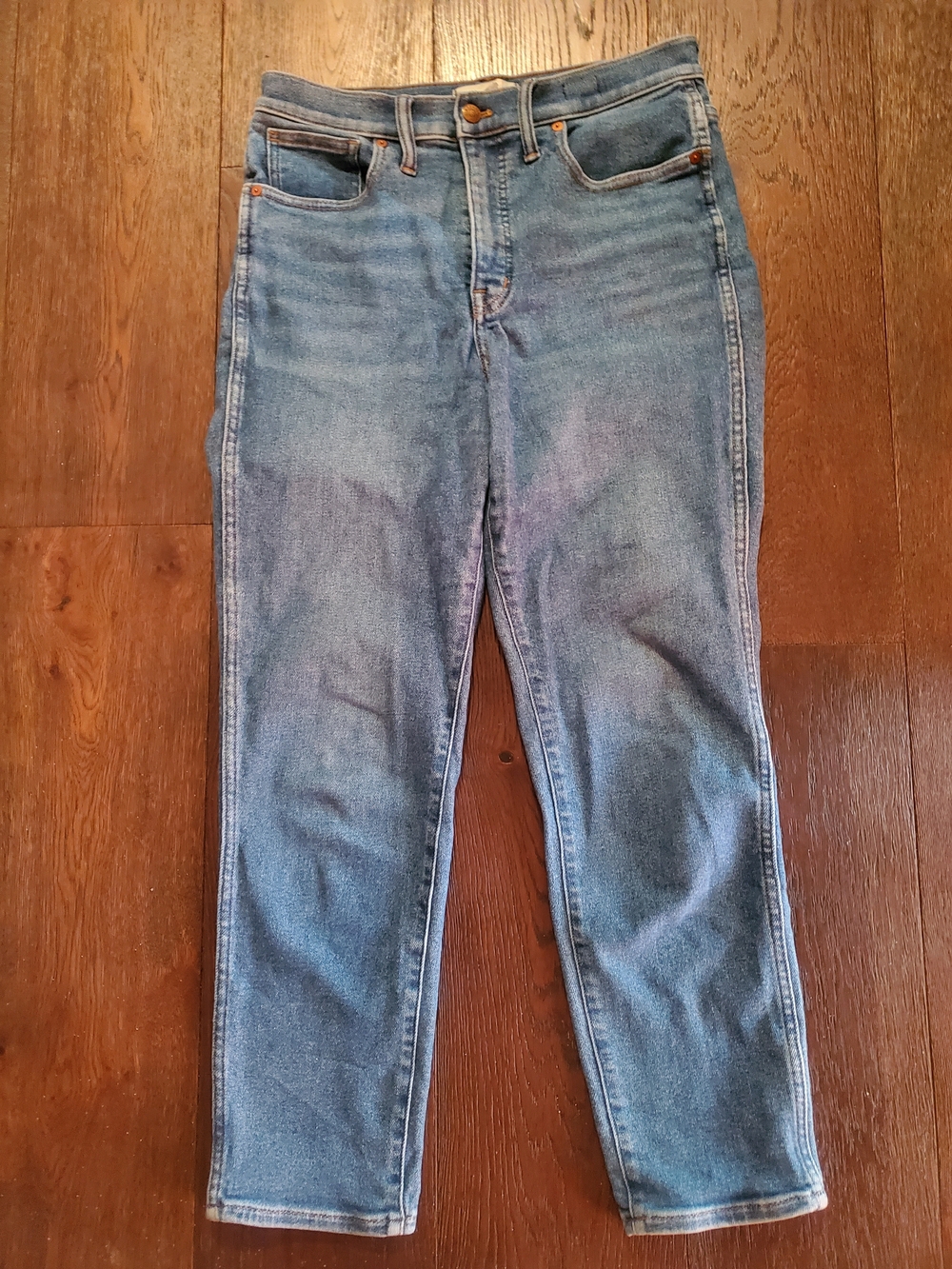 Madewell Stovepipe 28 Light Blue